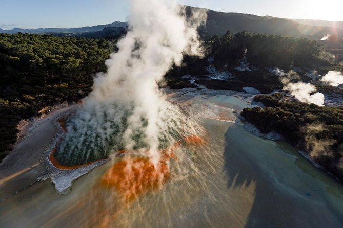 Devil's Bath Experience - Private Tour to Wai-O-Tapu & Lake Taupo - Huka Falls delivers the loud finish