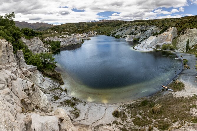 Dunedin to Queenstown One Way Tour Including Taieri Gorge Train - A five-minute stop at Ophir’s old bridge