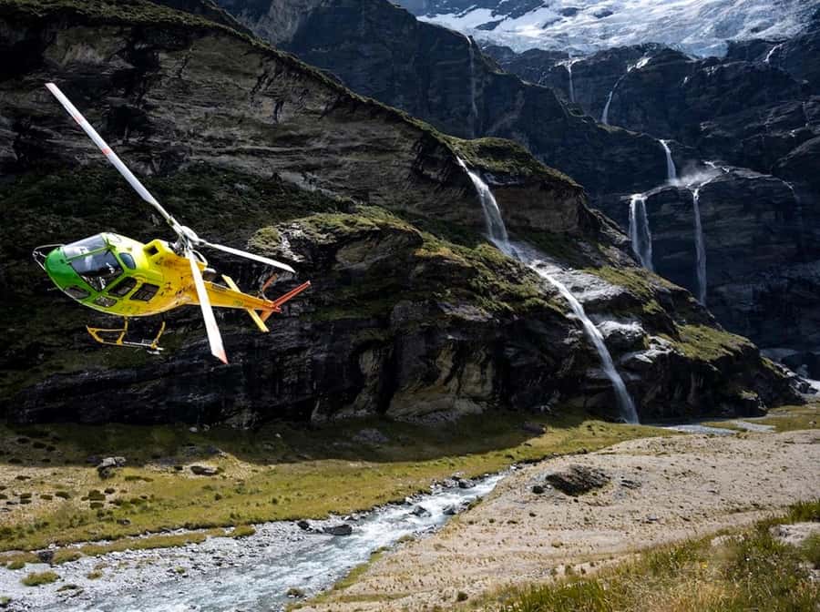 Earnslaw Burn Glacier & Waterfalls | 45 mins from Glenorchy - Key points at a glance