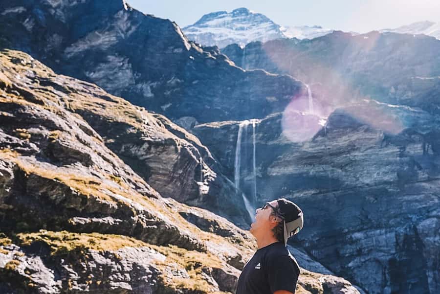 Earnslaw Burn Glacier & Waterfalls | 45 mins from Glenorchy - The 20-minute landing in Earnslaw Burn