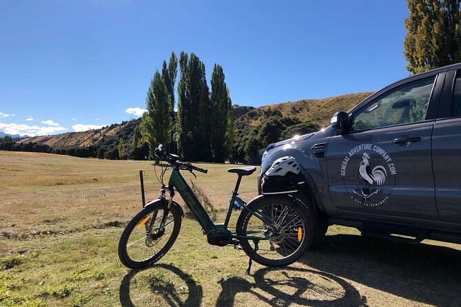 ebike tour lake Hawea river track to Wanaka - Timing choices: 9 am, 11 am, or 2 pm