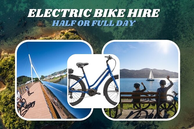 Electric Bike Rental - Starting at 10 Harrow Street in central Dunedin
