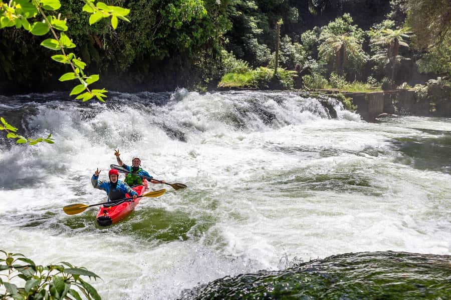 Epic Tandem Kayak Tour down the Kaituna River Waterfalls - Why the Kaituna River makes this such a big experience