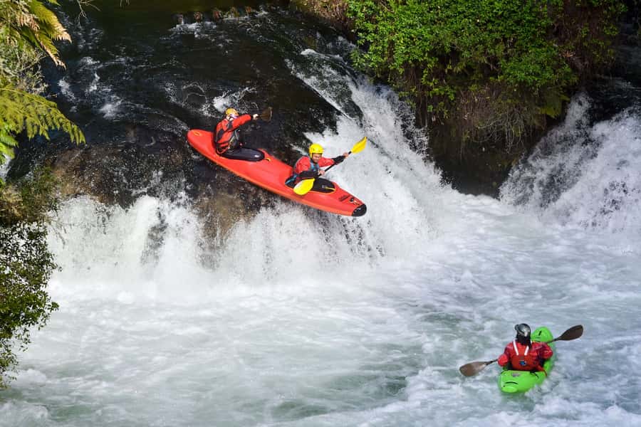 Epic Tandem Kayak Tour down the Kaituna River Waterfalls - Meeting at 780 State Highway 33