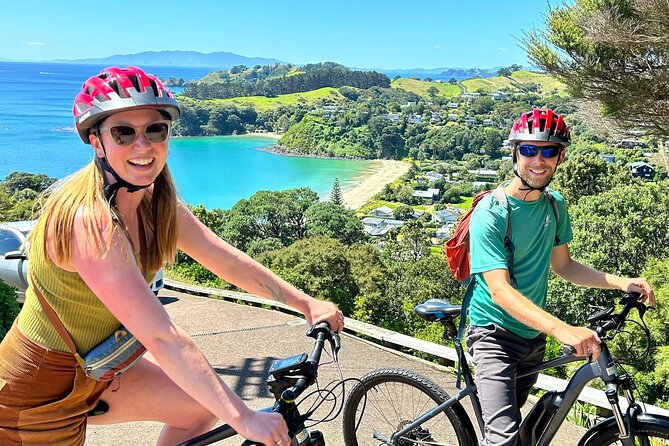eRide Waiheke 5 bays ride - Following the 30-kilometre Five Bays route
