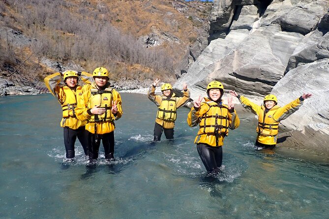 Family Adventures Rafting and Sightseeing Trip in Queenstown - Getting ready at the rafting base