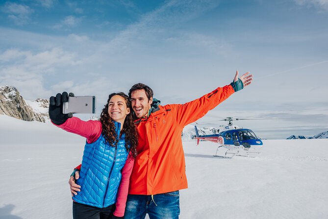 Fox Glacier and Mount Cook Helicopter Flight with Snow Landing - Who will get the most from this Fox Glacier flight