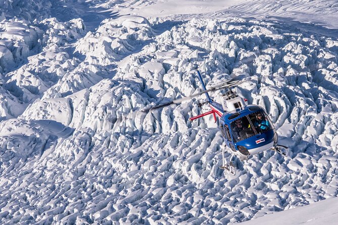 Fox Glacier: Twin Glacier Helicopter Flight with Snow Landing - Flying above Fox and Franz Josef glaciers