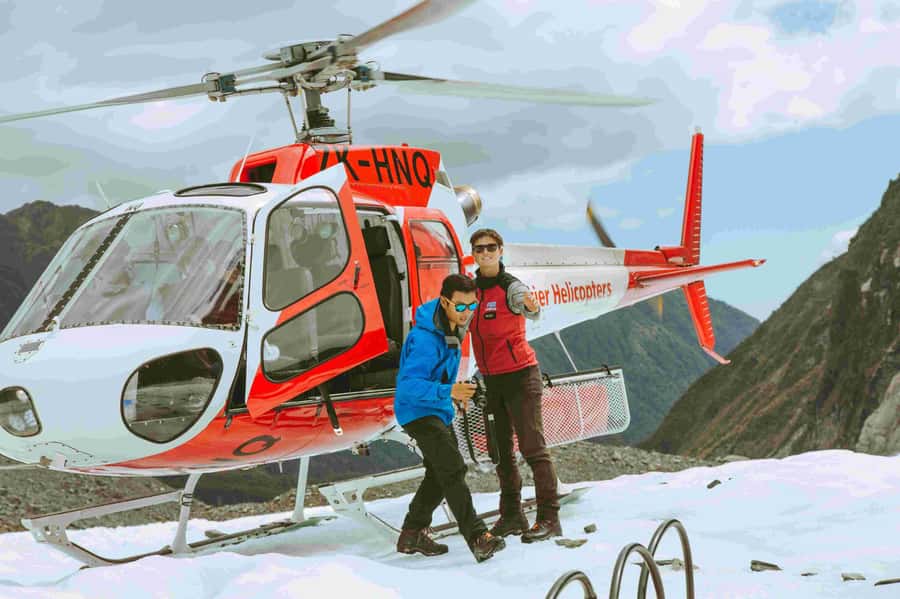 Fox Glacier: Up to 3 Hours Hike with Helicopter Transfer - Crampons, cut steps, and the first walk