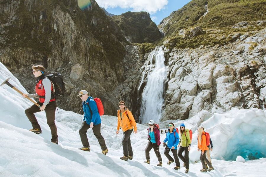 Fox Glacier: Up to 3 Hours Hike with Helicopter Transfer - Ice caves, arches, and the changing route