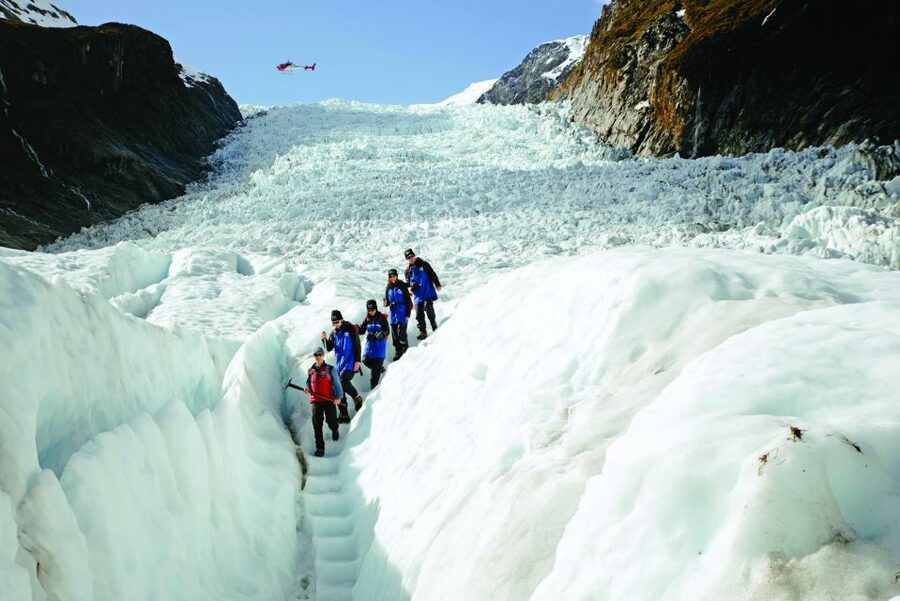 Fox Glacier: Up to 3 Hours Hike with Helicopter Transfer - Three hours on the ice, if conditions allow