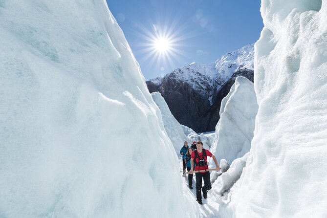Franz Josef Glacier Heli-Hike - Walking through blue ice, crevasses, and caves
