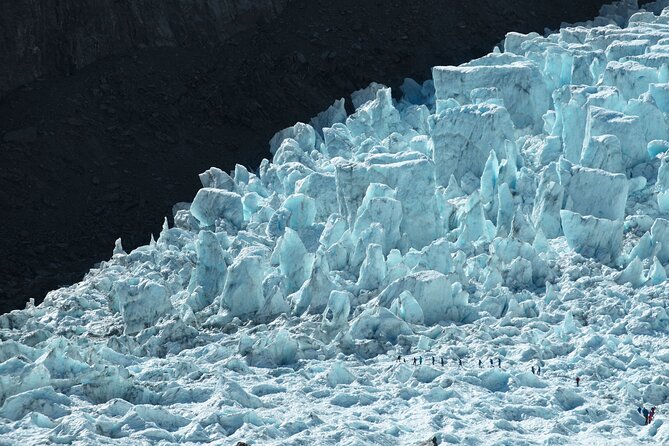 Franz Josef Glacier Heli-Hike - The helicopter flight over the Southern Alps