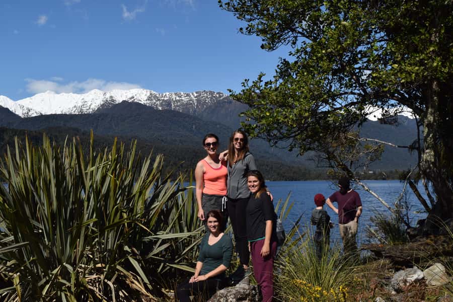 Franz Josef: Kayak & Walking Tour to Okarito Kiwi Sanctuary - Returning across the lake with photos included