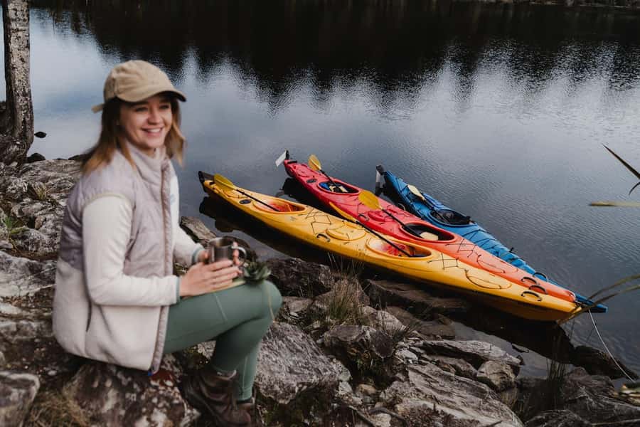 Franz Josef: Kayak & Walking Tour to Okarito Kiwi Sanctuary - Paddling the still waters of Lake Mapourika