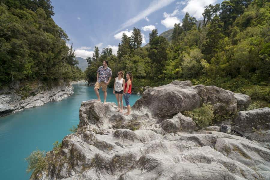 Franz Josef to Christchurch via Hokitika 1 Way Day Tour - Franz Josef pickup and the first stretch