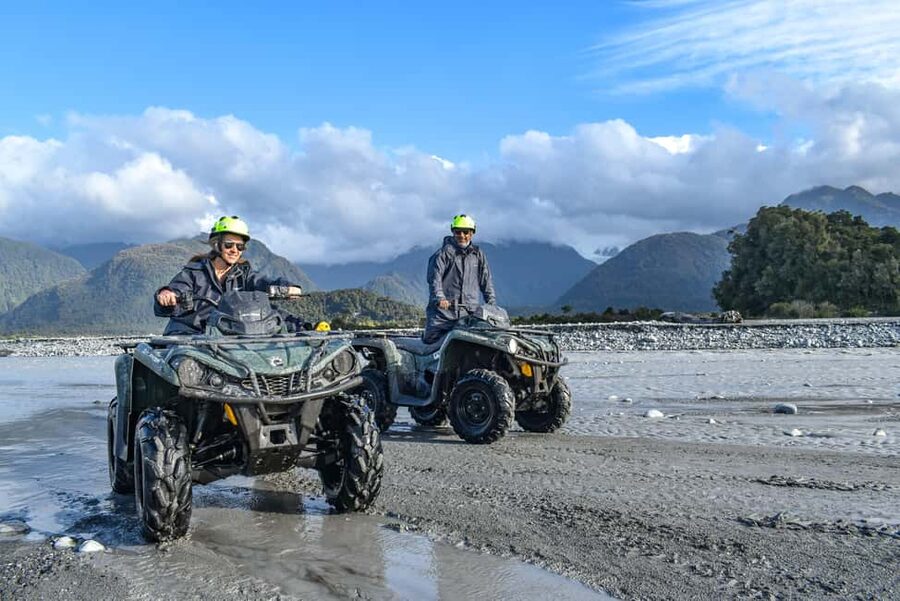 Franz Josef Town: Scenic Glacier Quad Bike Tour with Gear - The rainforest tracks: green, wet, and wonderfully rough