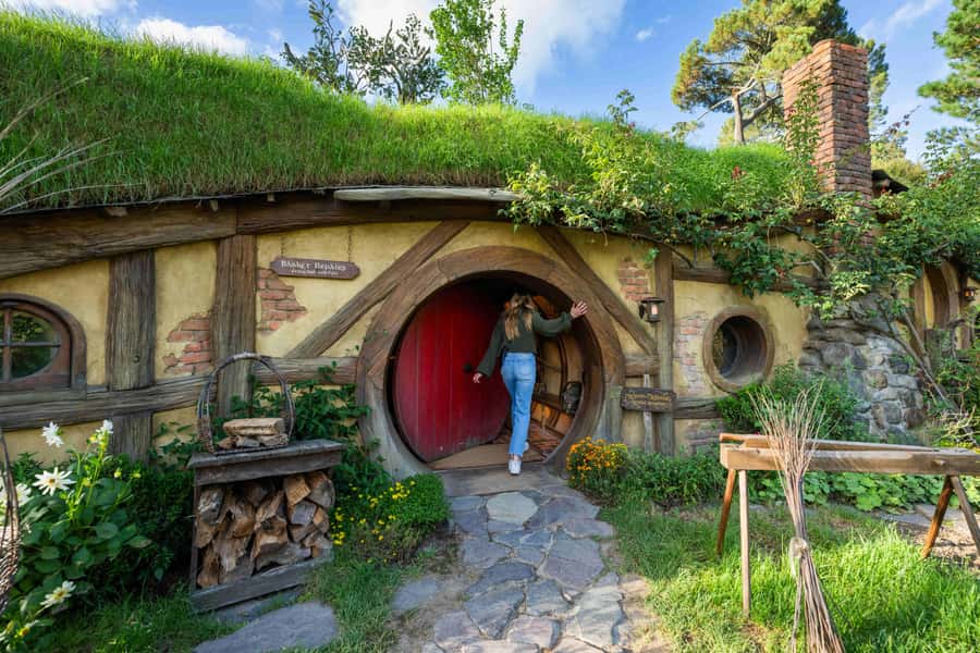 From Auckland: Hobbiton Movie Set and Waitomo Caves Tour - The Auckland pickup and Waikato road trip