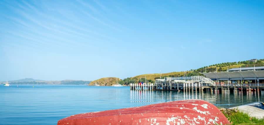 From Auckland: Waiheke Island Wineries' Tour - The 10am ferry and the start of the island day