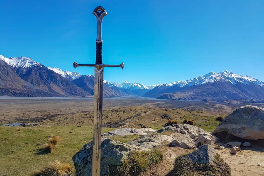 From Christchurch: Full-Day Lord of the Rings Tour to Edoras - The long road from Christchurch to Mount Sunday
