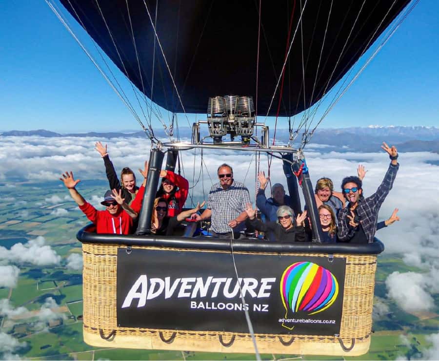 From Methven: Hot Air Balloon Flight in Canterbury with Wine - What the weather can change