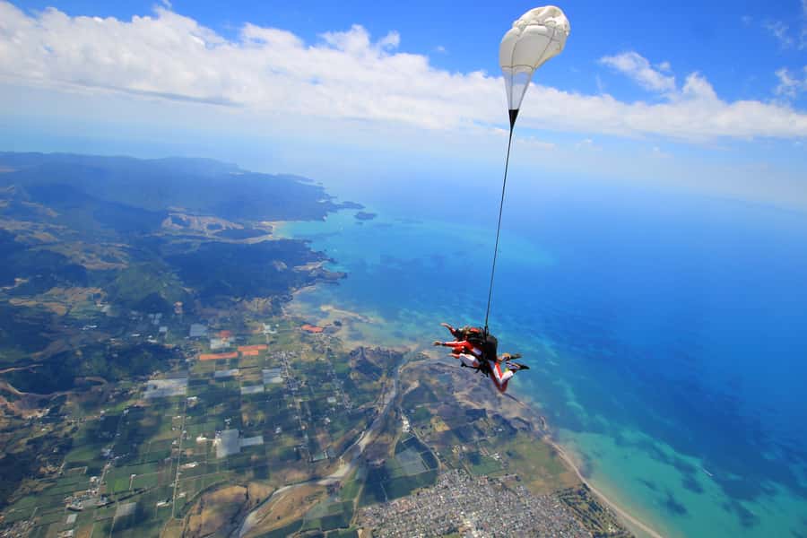 From Motueka: Abel Tasman Tandem Skydive Experience - Picking the Right Height