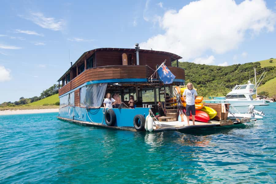 From Paihia: The Rock Adventure Overnight Cruise - Sleeping aboard The Rock