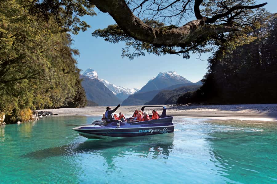 From Queenstown: Dart River Wilderness Jet Boat Experience - The Dart River is the star of the show