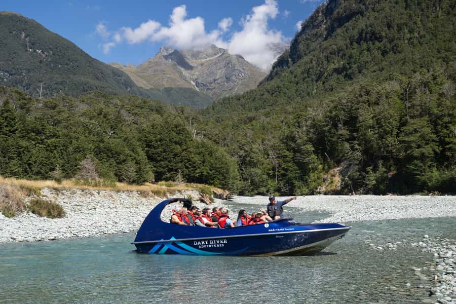 From Queenstown: Dart River Wilderness Jet Boat Experience - At the Dart River base