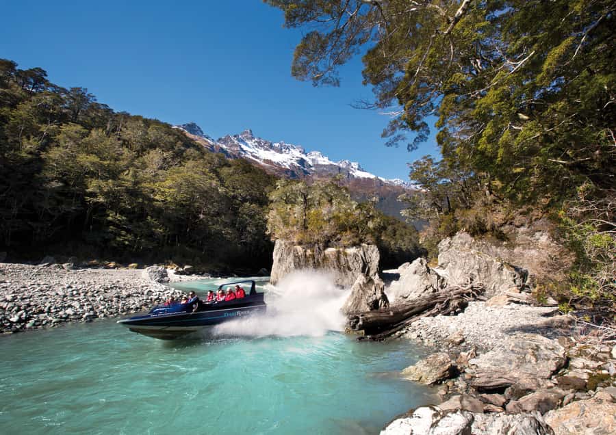 From Queenstown: Dart River Wilderness Jet Boat Experience - A fast ride with room for stories