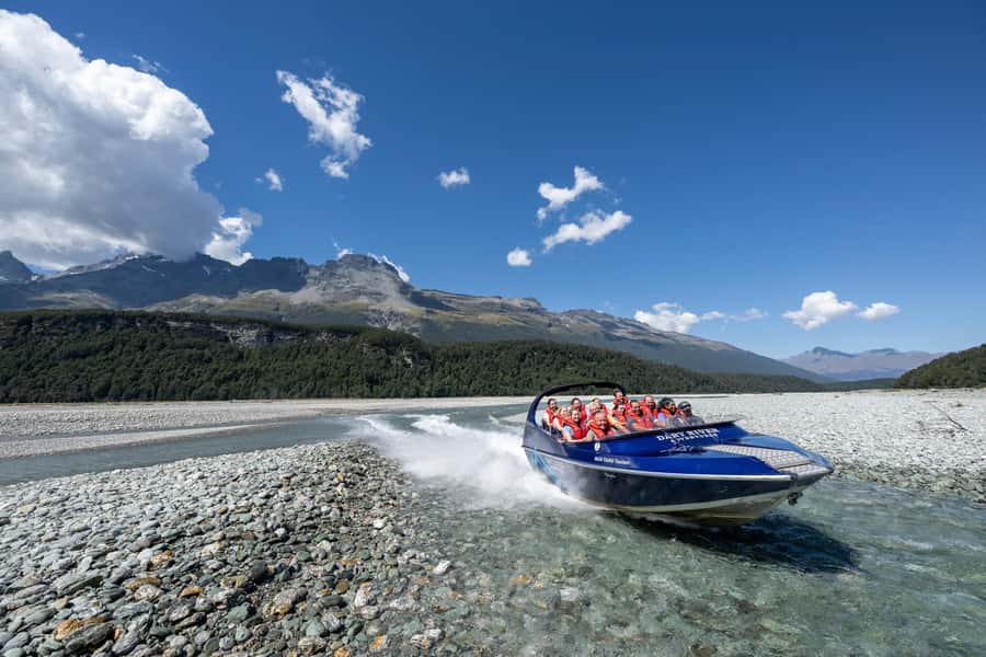 From Queenstown: Dart River Wilderness Jet Boat Experience - Movie country without a theme-park feel