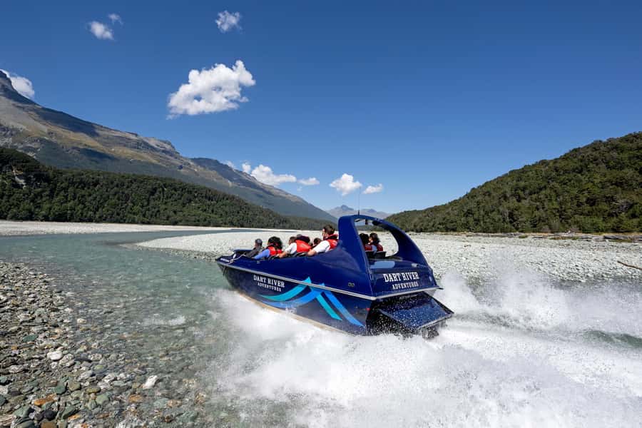 From Queenstown: Dart River Wilderness Jet Boat Experience - Queenstown to Glenorchy: a scenic journey before the boat