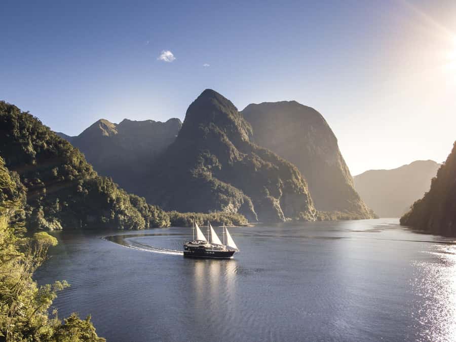 From Queenstown: Doubtful Sound Wilderness Day Trip - Crossing Lake Manapouri by boat