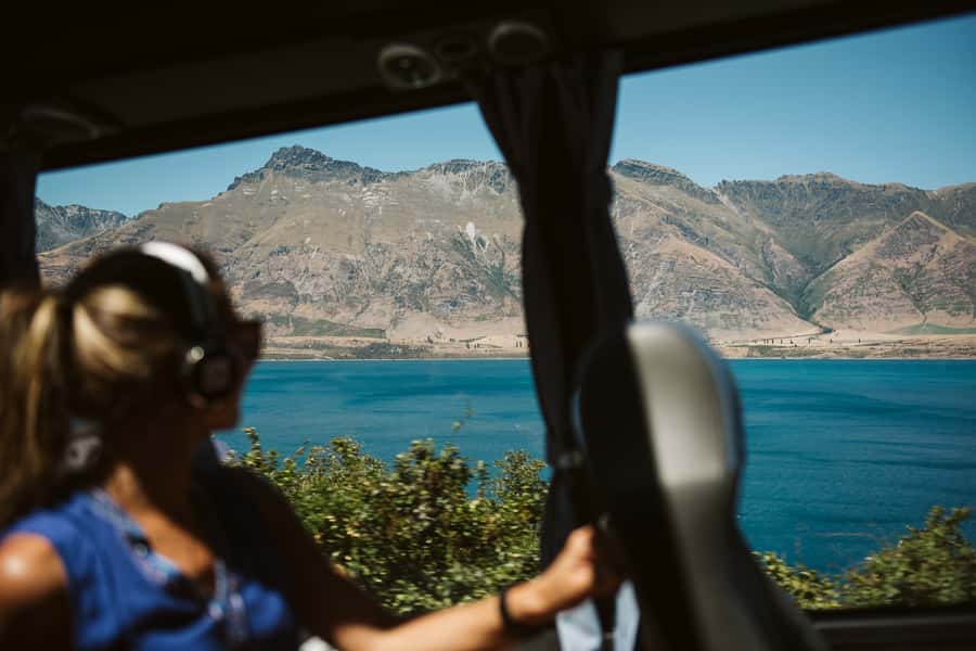 From Queenstown: Half Day Trip to Glenorchy by Coach - The road from Queenstown to Glenorchy