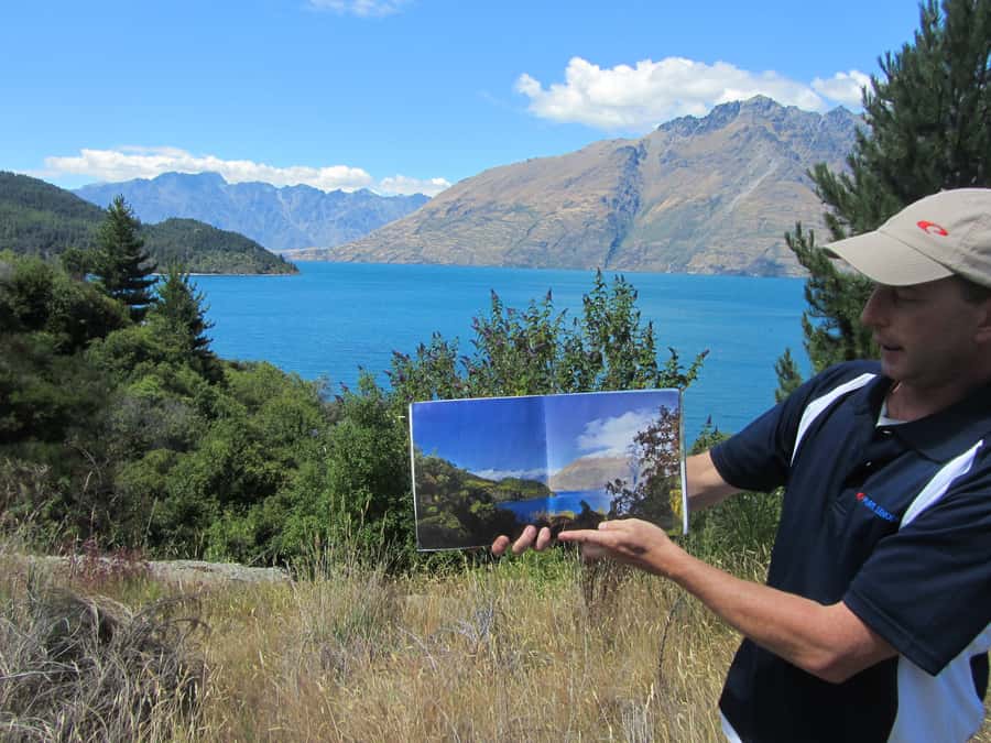 From Queenstown: Lord Of The Rings Tour to Glenorchy - The Glenorchy Road sets the scene