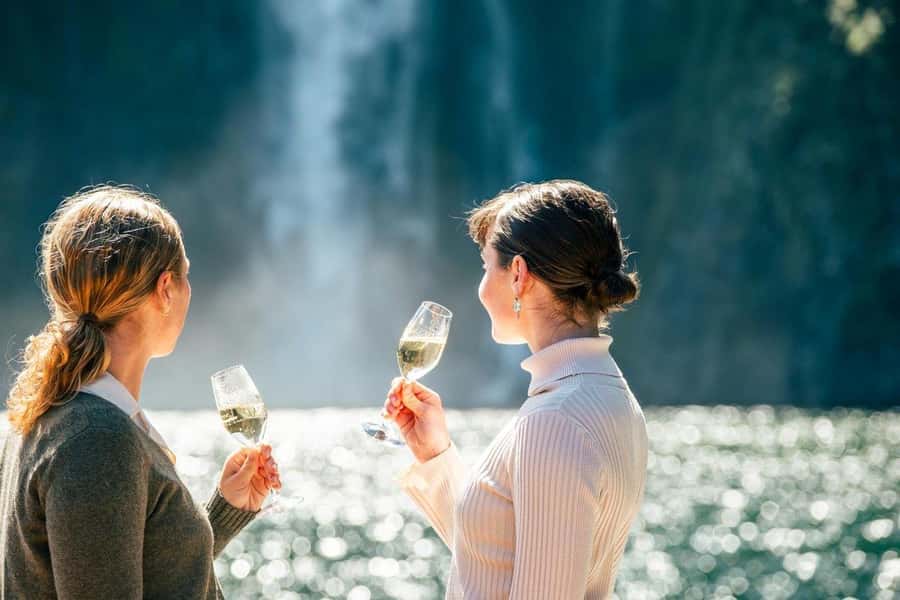 From Queenstown: Milford Sound Business Class with Cruise - A two-hour cruise aboard MV Sinbad
