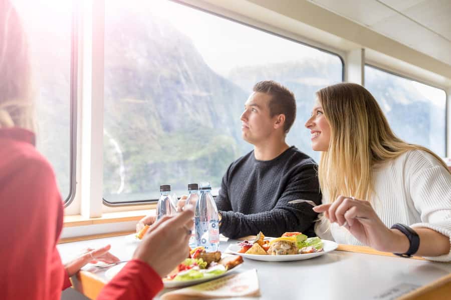 From Queenstown: Milford Sound Day Trip on Premium Coach - Monkey Creek brings you closer to wild Fiordland