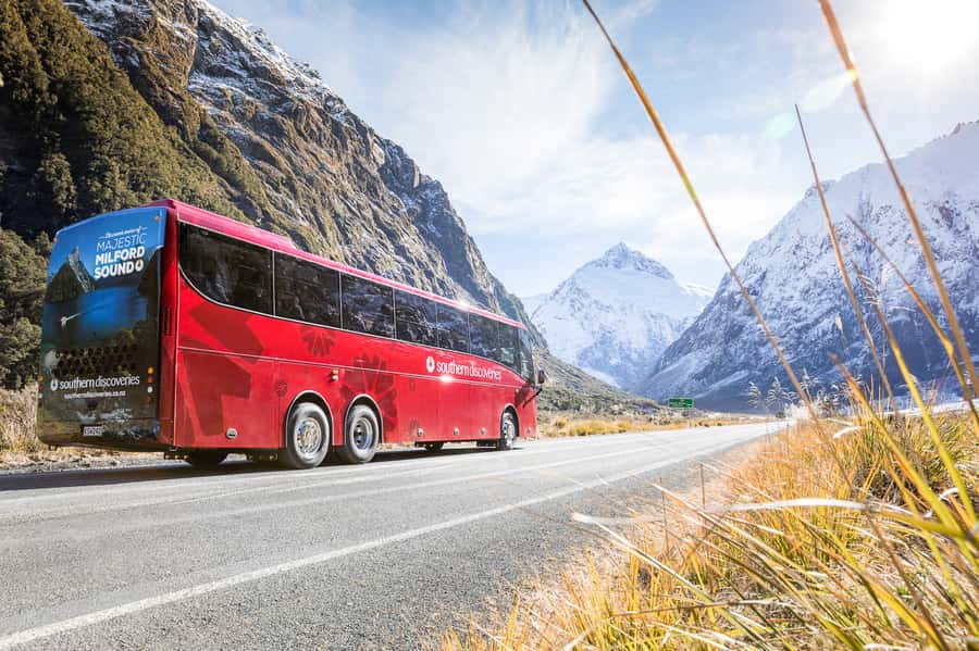 From Queenstown: Milford Sound Day Trip on Premium Coach - Te Anau gives the long drive a useful pause