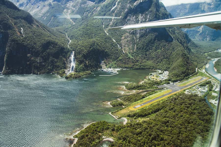 From Queenstown: Milford Sound Full-Day Trip by Plane & Boat - Two hours on the fiord