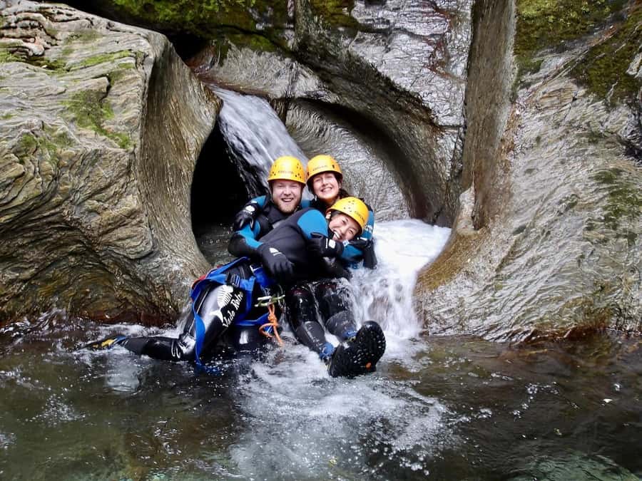 From Queenstown: Mount Aspiring Full-Day Canyoning Adventure - A safety briefing before the fun starts