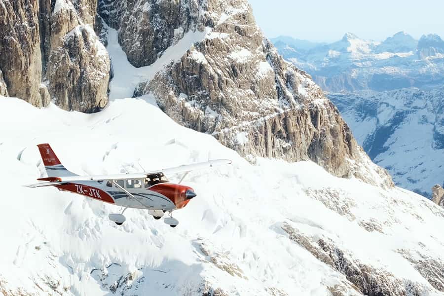 From Queenstown: Mount Cook Day Trip via Scenic Flight - The flight over the Southern Alps