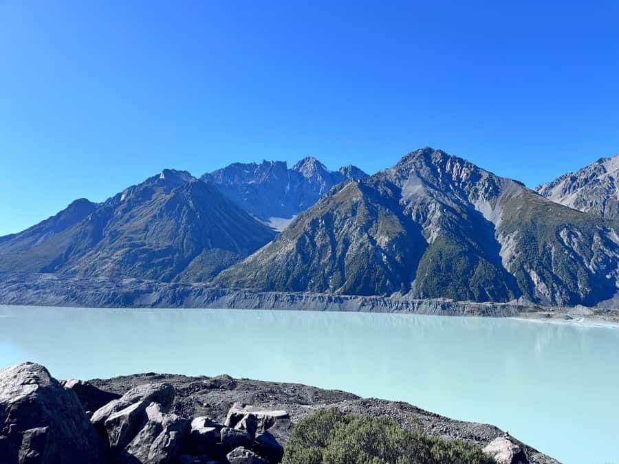 From Queenstown: Mount Cook Scenic Day Tour - Lake Pukaki is the visual turning point