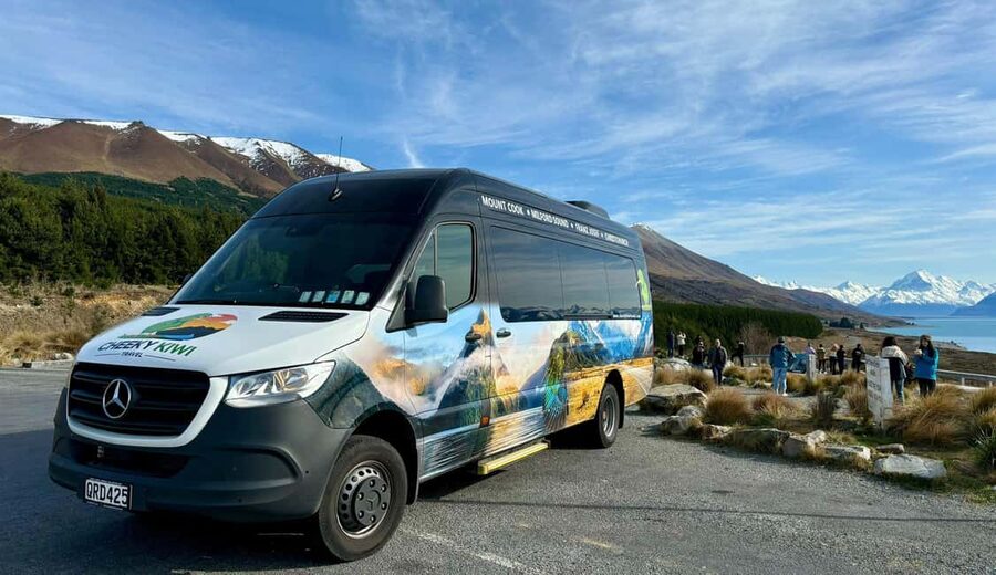 From Queenstown: Mt Cook & Tasman Glacier Viewpoint Day Tour - Kawarau Gorge and the Roaring Meg lookout