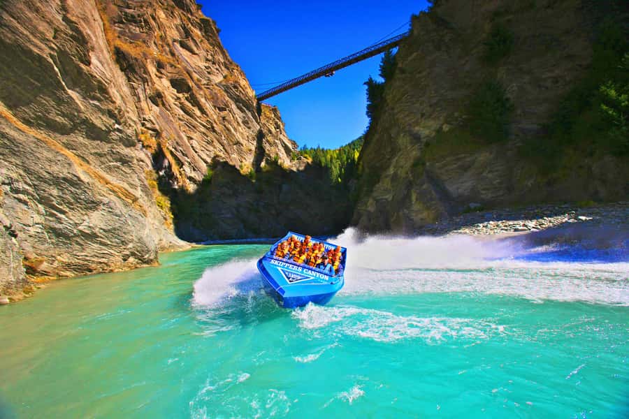 From Queenstown: Skippers Canyon Jet Boat Ride - Gold-mining stories and cliffside views