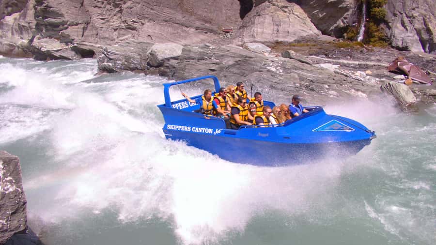From Queenstown: Skippers Canyon Jet Boat Ride - Pipeline Bungy and the return to Queenstown
