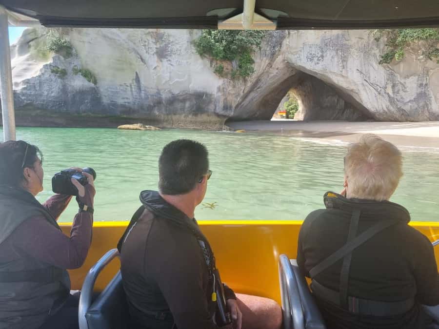 From Tairua: 2 Hour Cathedral Cove Tour with Local Guide - Who should book this boat tour?