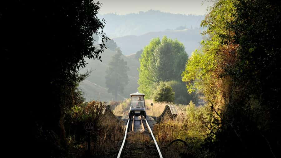 From Taumarunui: The Republic Rail Cart Adventure - From Okahukura to Matiere, the day gets under way
