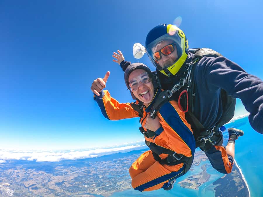 From Tauranga: Skydive over Mount Maunganui - What the 12,000-foot and 15,000-foot options feel like