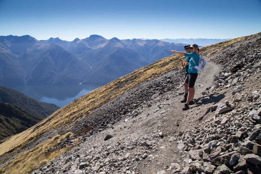 From Te Anau: Full Day Kepler Track Guided Heli-Hike - Limestone bluffs and Fiordland geology