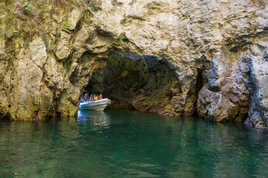 From Whitianga: Cathedral Cove Cruise with Snorkeling - Setting out from Whitianga Wharf